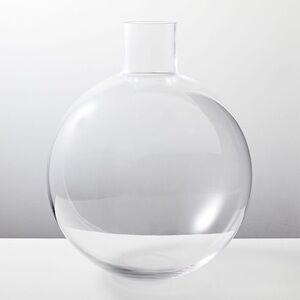 WEST ELM Foundations Clear Glass Vases, Large 16.5”H